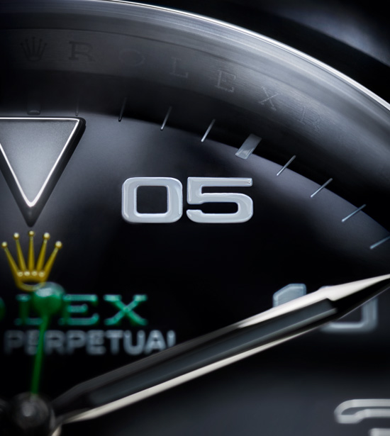 Urtavla på en av de nya Rolex-klockorna för 2022.